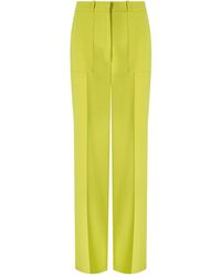 Elisabetta Franchi - Cedar Wide Leg Pants - Lyst