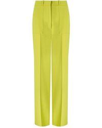 Elisabetta Franchi - Cedar Wide Leg Trousers - Lyst