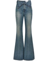 McQueen - Denim Broek - Lyst