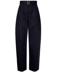Studio Nicholson - Round Been Katoenen Broek - Lyst
