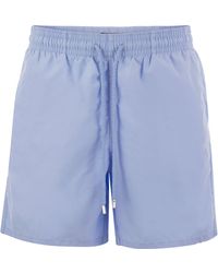 Vilebrequin - Pantalones cortos de playa de color vilebrequín de color liso - Lyst