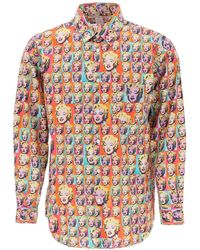 Comme des Garçons - Comme Des Garcons -shirt Marilyn Monroe Gedrukt Shirt - Lyst