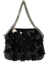 Stella McCartney - Mini Umhängetasche Farbe Alter Mattenblumen - Lyst
