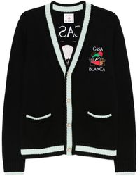 CASABLANCA - Cárdigan con panel bordado - Lyst