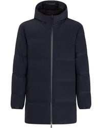 Herno - Gewatteerde Jas Met Capuchon - Lyst