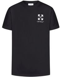 Off-White c/o Virgil Abloh - Arrow Cotton T-Shirt - Lyst