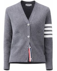 Thom Browne - V-neck Cardigan - Lyst