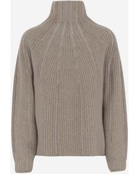 Giorgio Armani - Wool And Cashmere Blend Sweater - Lyst
