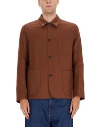 Paul Smith - Jacket With Classic Collar - Lyst