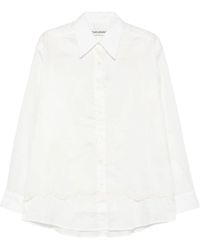 Our Legacy - Shirt Met Kanten Afwerking - Lyst