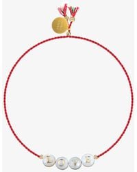Sorbet Island - Shell Bracelet With Glass Pearls - Lyst