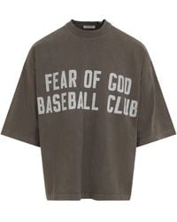 Fear Of God - "Baseball Club" Ss Tee - Lyst