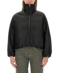 Alysi - Leather Jacket - Lyst
