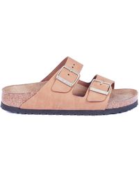 Birkenstock - Arizona Sfb Nerz, Nubukleder, S - Lyst