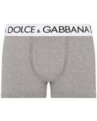 Dolce & Gabbana - Regular Fit Boxer Shorts - Lyst