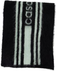 CASABLANCA - Logo-Stripe Scarf - Lyst