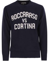 Mc2 Saint Barth - Heron Crew Neck -Pullover mit Stickerei auf der Vorderseite - Lyst