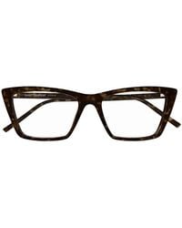 Saint Laurent - Glasses - Lyst