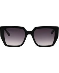 KARL LAGERFELD - Square Frame Sunglasses - Lyst