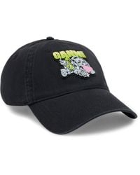 Ganni - Puppy Organic Cotton Baseball Cap - Lyst