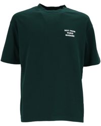 Drole de Monsieur - Dark Bold Slogan T Shirt - Lyst