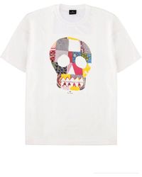 Paul Smith - Fabric Skull T-Shirt - Lyst
