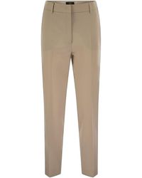 Weekend by Maxmara - Weekend Max Mara Canon Wool Cigarette Trousers - Lyst
