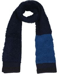 Bottega Veneta - Frauen 's Schals Wolle blau/dunkelblau - Lyst