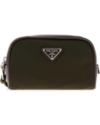 Prada - Fabric Beauty Case - Lyst