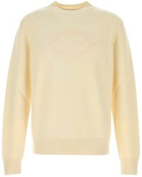Givenchy - Ivory Wool Sweater - Lyst