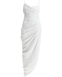 Jacquemus - Elegant Asymmetrical Long Dress - Lyst