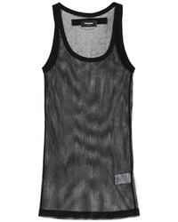 DSquared² - Sleeveless Long Top - Lyst