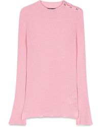 Versace - Knit Sweater Rib Series - Lyst