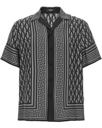Versace - 'V Greca' Shirt - Lyst