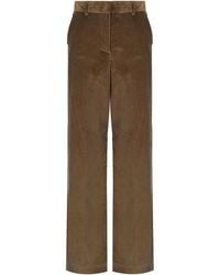 Weekend by Maxmara - Tania Velvet Trousers - Lyst