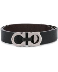 Ferragamo - Calf Leather Belt - Lyst