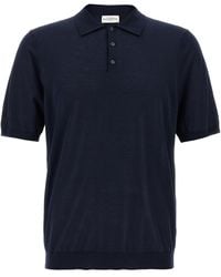 Ballantyne - Ultralight Katoenen Poloshirt - Lyst