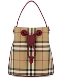 Burberry - Bucket Bags - Lyst