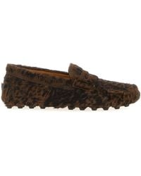 Tod's - Gommino Macro Mocassini Marrone-Donna - Lyst