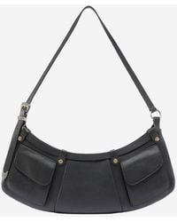 Pinko - Shoulder Bag Pocket Body Leather - Lyst