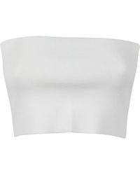 Liviana Conti - Viscose Bandeau Top - Lyst