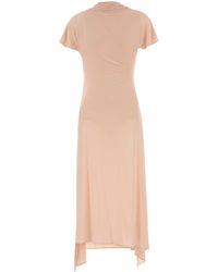 Magda Butrym - Pastel Pink Stretch Crepe Dress - Lyst