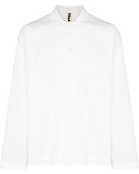 Tekla - Pyjamashirt Met Knopen - Lyst