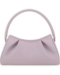 Elleme - Lilac Leather Dimple Moon Shoulder Bag - Lyst