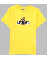 Moschino - T Shirt Con Stampa Logo - Lyst