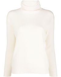 Brunello Cucinelli - Kaschmirpullover Mit Rollkragen - Lyst