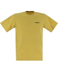 Patagonia - Patagonië Gerecycled Katoenen T -shirt - Lyst