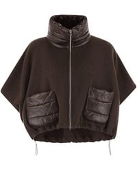 Herno - Resort Poncho - Lyst