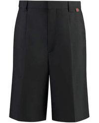 Gucci - Gabardine Bermuda Shorts - Lyst