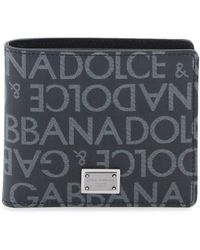 Dolce & Gabbana - Jacquard Logo Brieftasche - Lyst